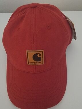 NWT Carhartt Red Baseball Cap Classic